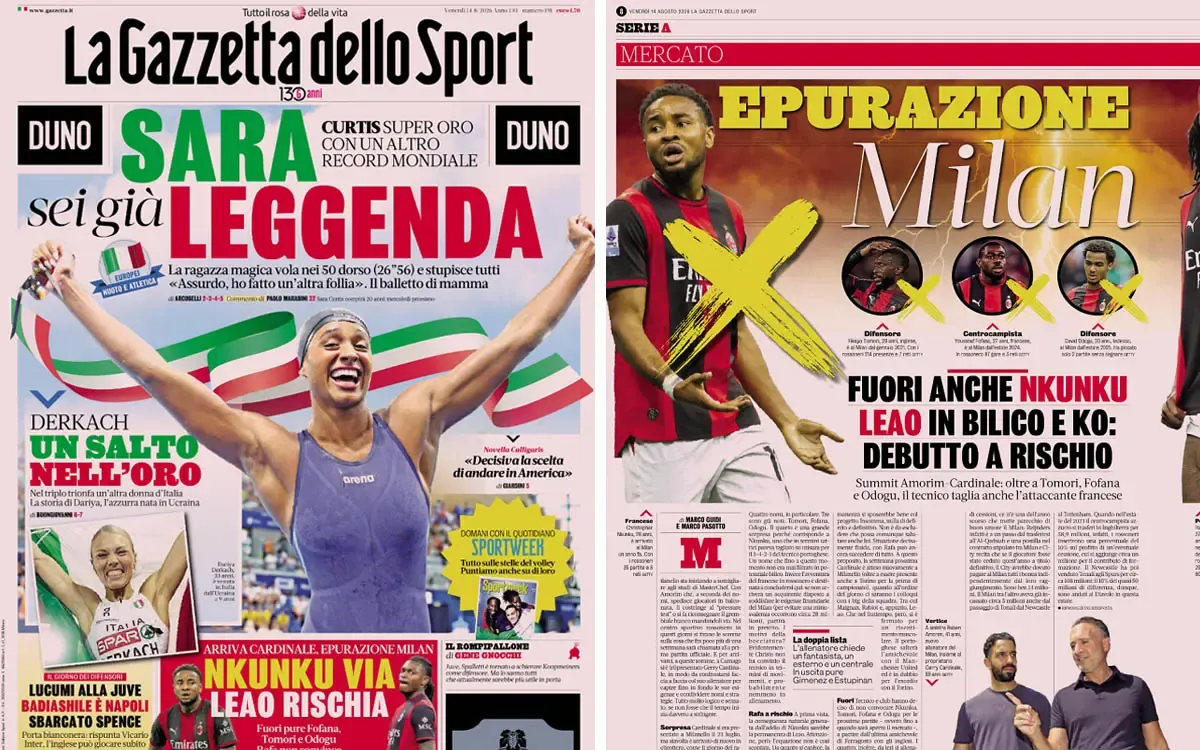 Gazzetta: Milan bën ofertë për Nwanerin, Nkunku drejt largimit