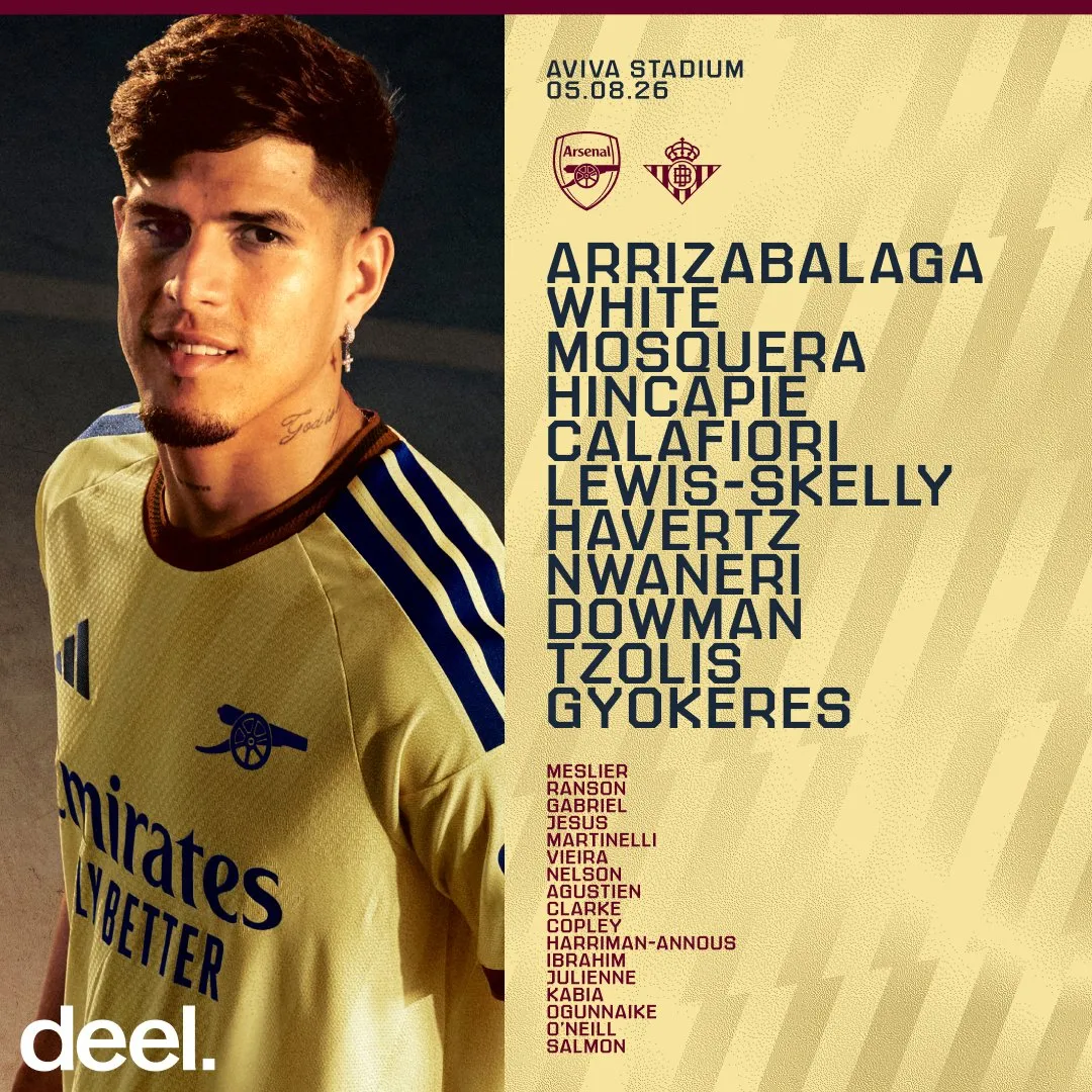 Miqsore Arsenal - Real Betis