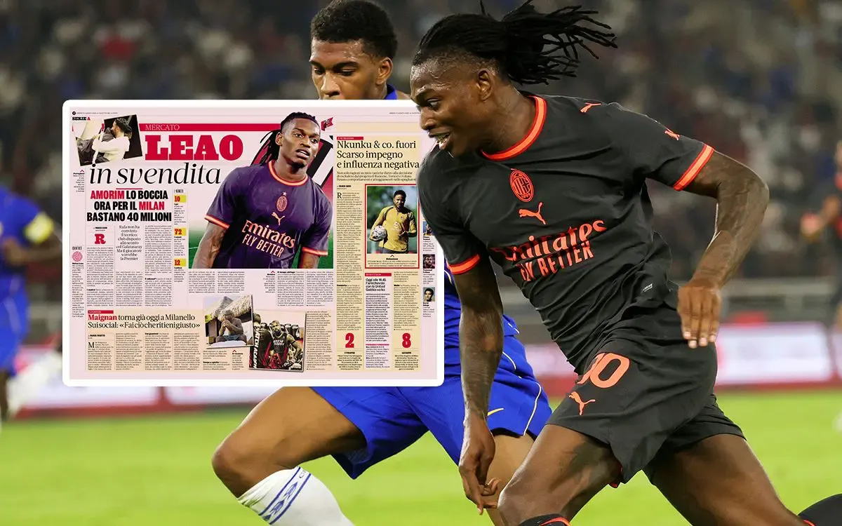 GdS: ”€40m mjaftojnë”-Milani vendos çmimin për Leaon: Amorim jep dritën jeshile për largimin