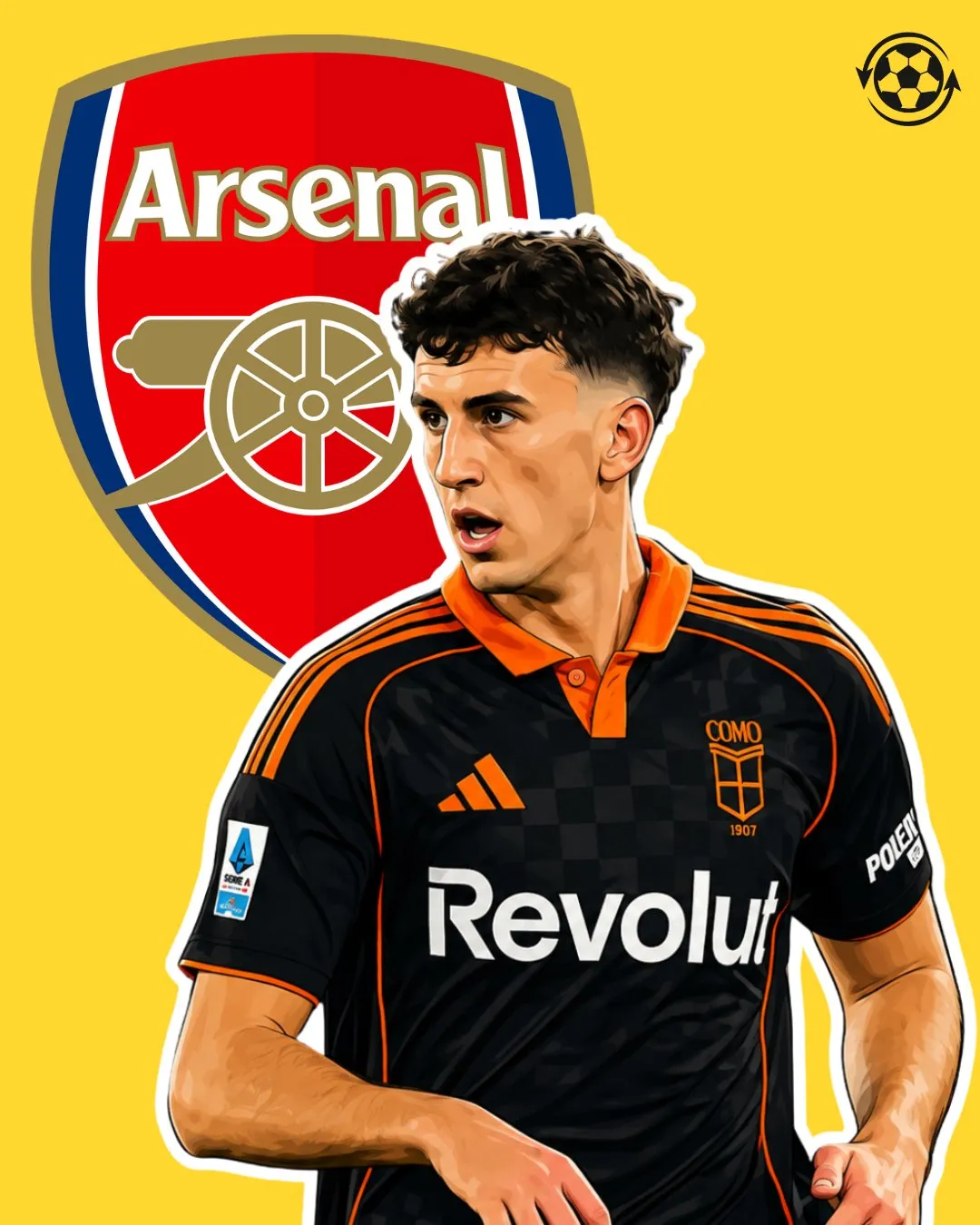 Arsenali e ka identifikuar mbrojtësin e Comos, Jacobo Ramon, si një alternativë ndaj Ezri Konsës dhe Jarell Quansahut.