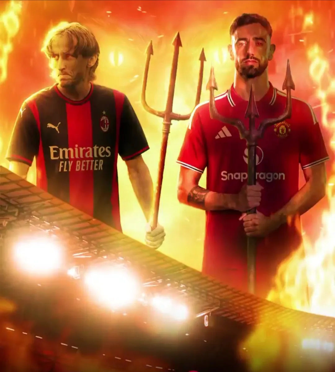 MILAN VS MANCHESTER UNITED,FORMACIONET E MUNDSHME