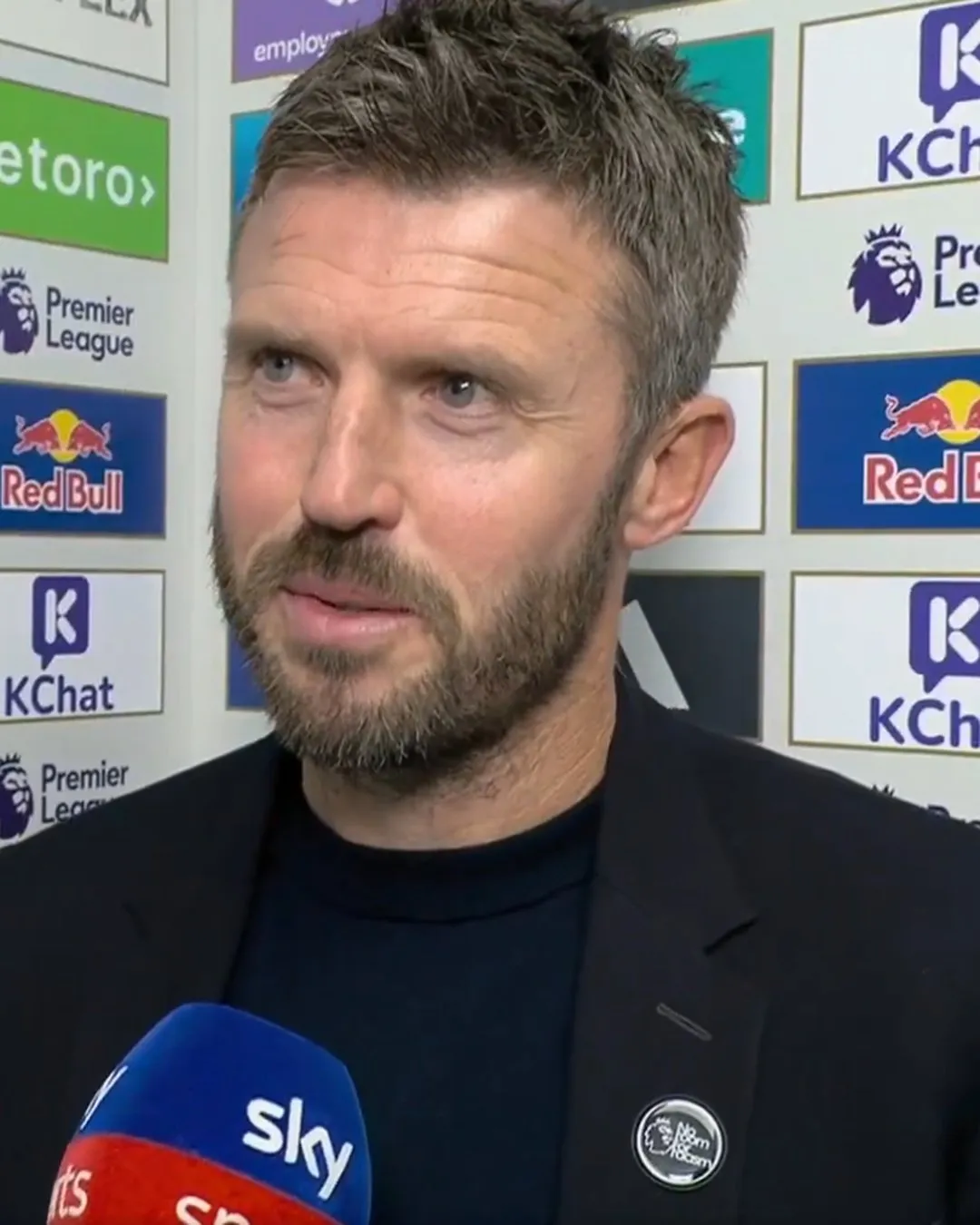 Michael Carrick për barazimin 1-1 të Manchester United kundër Leeds dhe atmosferën brenda dhomës së zhveshjes