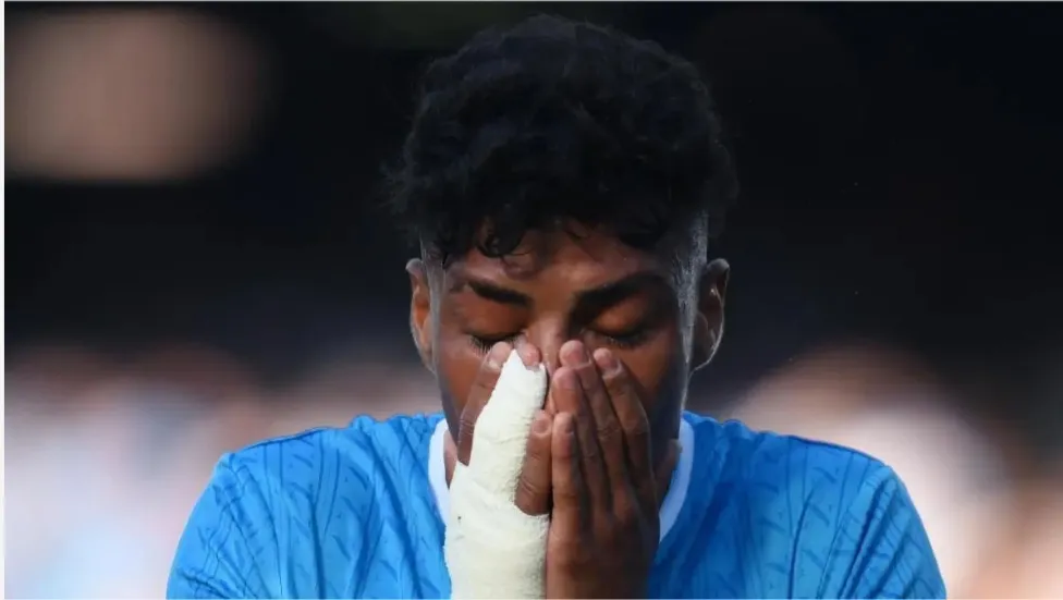 Napoli: Alisson Santos vuan një dëmtim në tendinën e prapme të këmbës së majtë