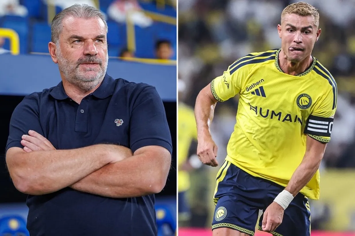 Ange Postecoglou pati një shkëmbim të ashpër me një gazetar saudit pasi ai pretendoi se Cristiano Ronaldo nuk po ndihmonte më Al-Nassr