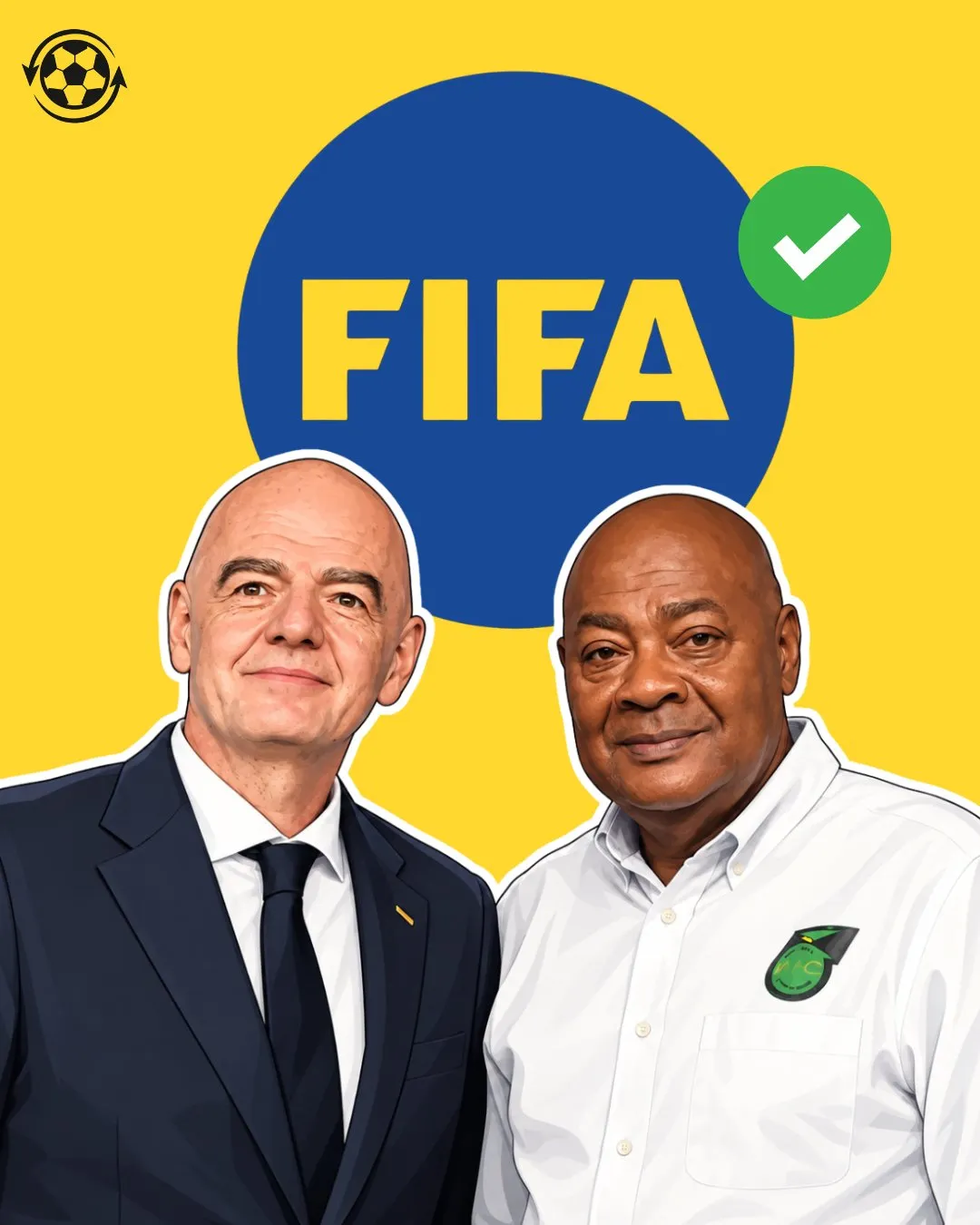 Presidenti i Federatës së Futbollit të Xhamajkës, Michael Ricketts, është anëtari më i fundit i FIFA që ka dhënë mbështetje publike për Gianni Infantino: