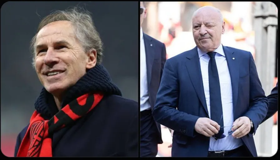 Giuseppe Marotta flet per Baresin